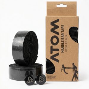 CINTA ATOM PARA TIMÓN RUTA HL-GR28-10 / 3X190CM / NEGRO